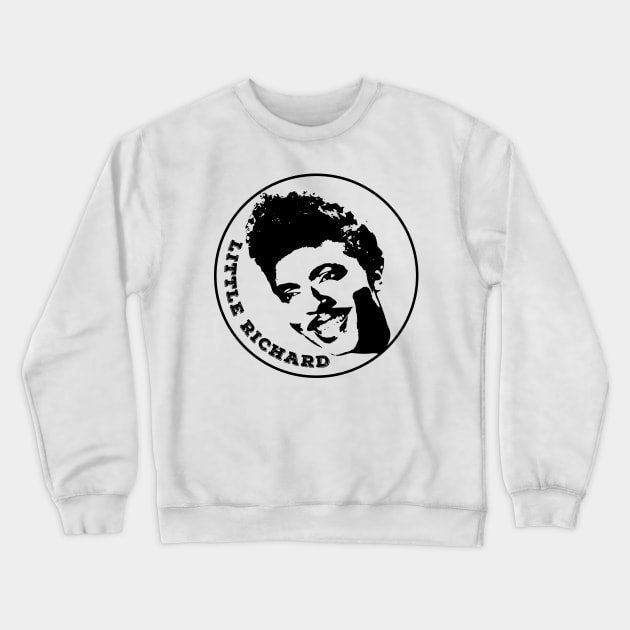 LITTLE RICHARD - Rock'n'Roll Icon Crewneck Sweatshirt by RCDBerlin